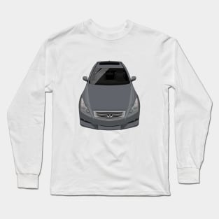 G37 Coupe 4th gen 2010-2015 - Grey Long Sleeve T-Shirt